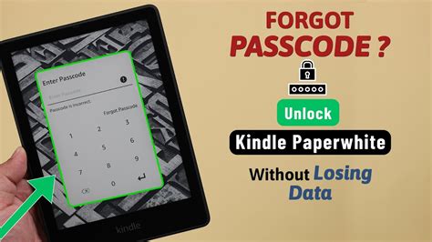 reset kindle passcode|reset kindle paperwhite passcode.